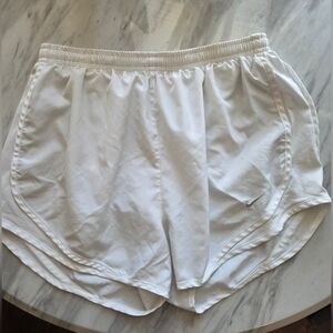 Nike White Athletic Shorts